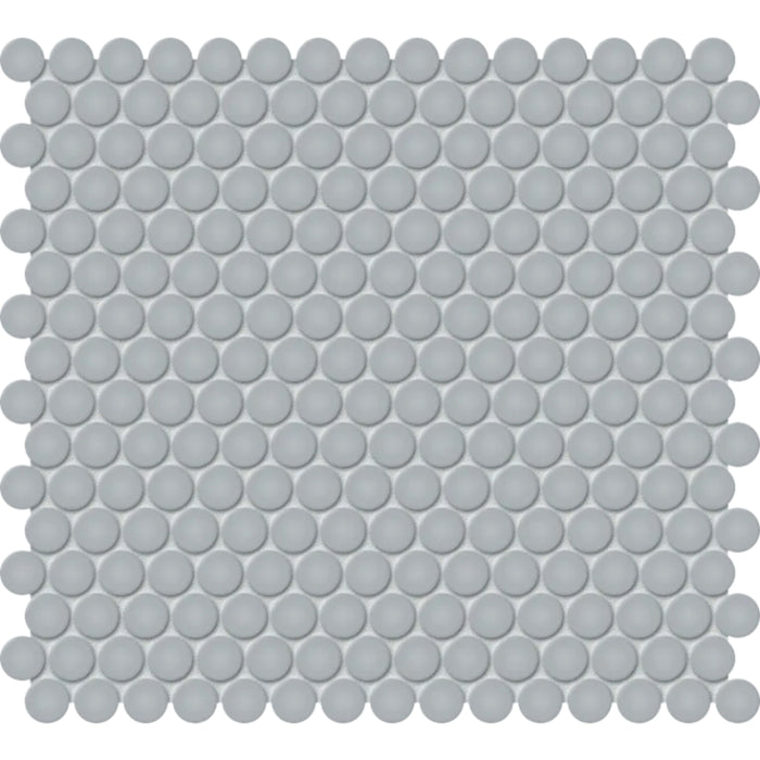 S-Series in Cloud Blue Penny Round Tile