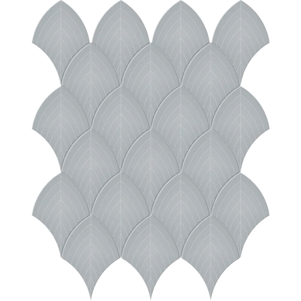 S-Series in Cloud Blue Scallop Tile