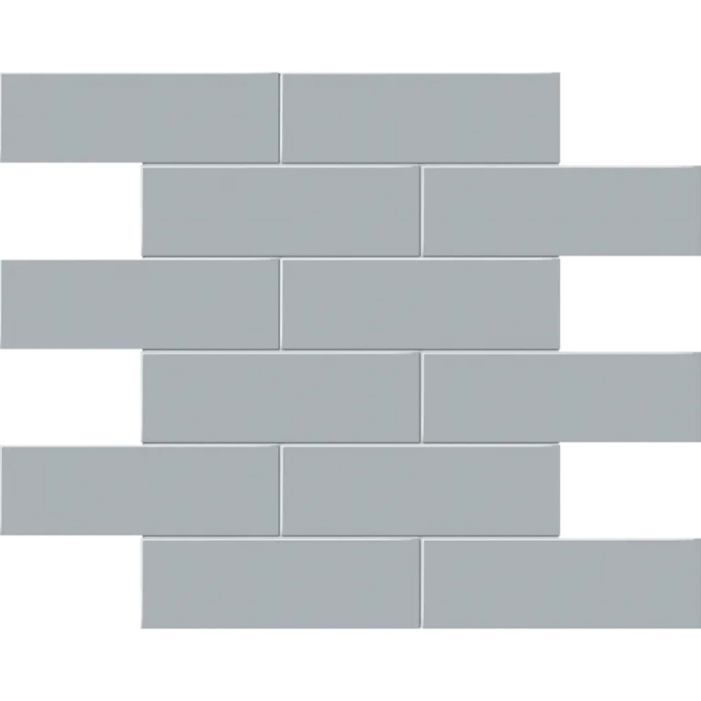 S-Series-2x6 in Cloud Blue Staggered Tile