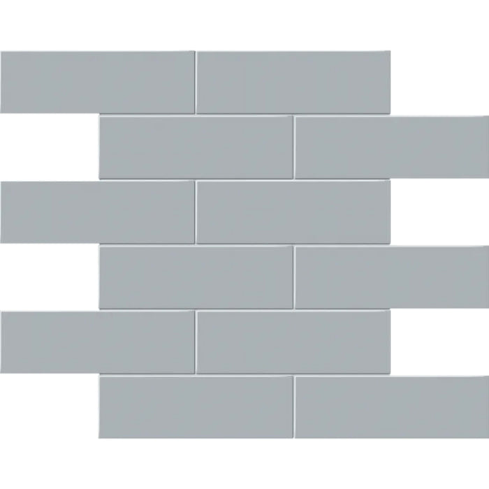S-Series-2x6 in Cloud Blue Staggered Tile