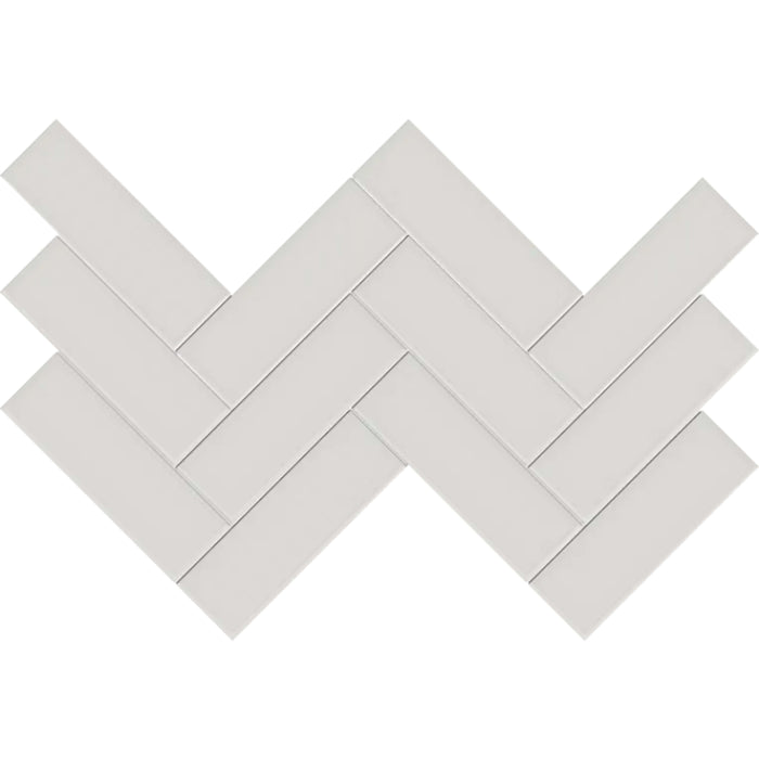 S-Series-2x6 in Halo Grey Herringbone Tile