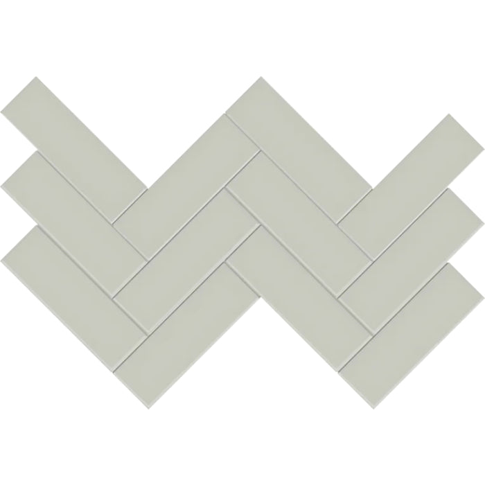 S-Series-2x6 in Soft Sage Herringbone Tile