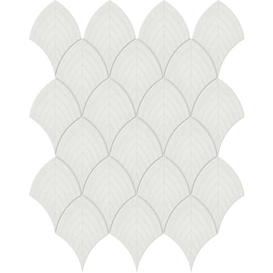 S-Series in Vintage Grey Scallop Tile