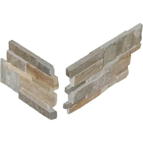 Stacked Stone in Golden Sun (Stacked Stone Corner)