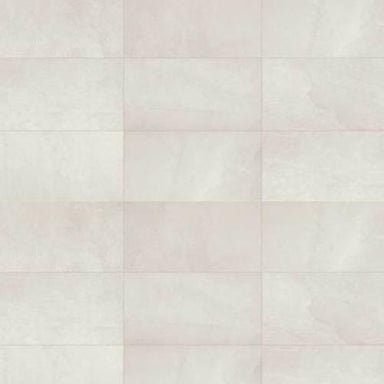 Slate Attache in Meta White - 24x24 Tile