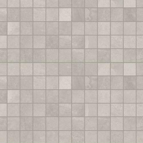 Slate Attache in Meta Light Gray - Mosaic Tile