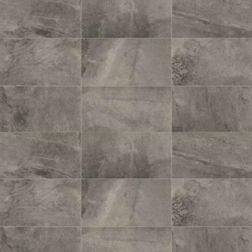 Slate Attache in Meta Dark Gray - 24x24 Tile