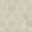 PEARL MOSAIC HEXAGON MOSAIC in Crema Marfil  Tile