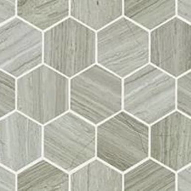 PEARL MOSAIC HEXAGON MOSAIC in Rockwood  Tile