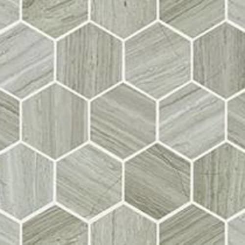 PEARL MOSAIC HEXAGON MOSAIC in Rockwood  Tile