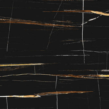 Sahara in Sugar Effect Noir 24x24 Tile