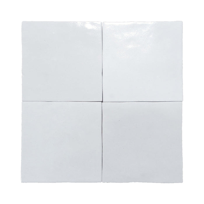 Marrakesh in Sahara White 4x4 Tile