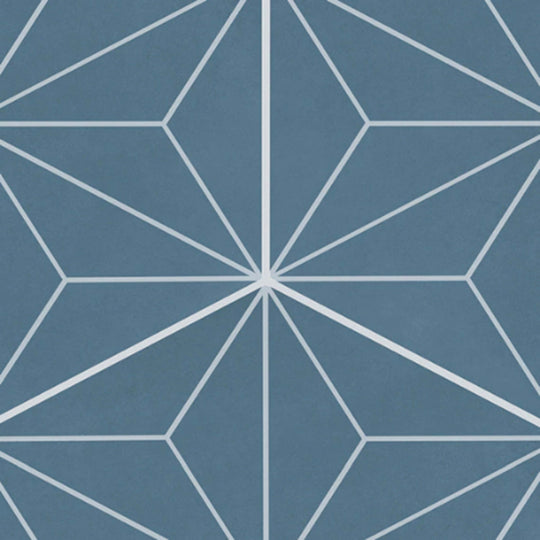 Scrapbook in Keepsake Blue Asanoha Hexagon