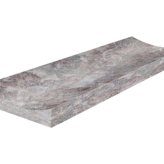 Sereno Burgundy in Fluto Honed 4x12