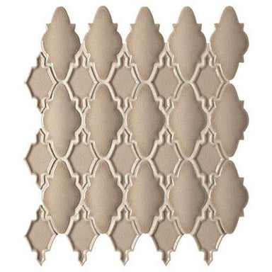 Serliana in Dark Tan Mosaic (Moroccan) - 14x12 Tile