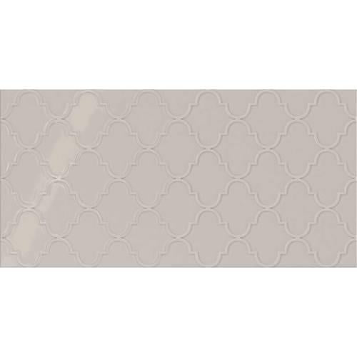 Showscape in Soft Gray Arabesque 12x24 Tile