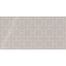 Showscape in Soft Gray Square Lattice 12x24 Tile