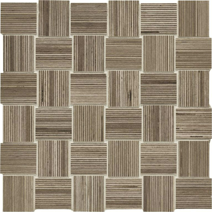 Shibusa in Tortora Basketweave Mosaic Tile