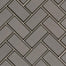 Champagne in Bevel Herringbone 2x4 Glass Tile