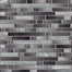 Akaya in Nero Interlocking Glass Tile