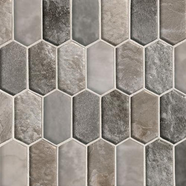 Savoy in Picket Pattern Glass Tile