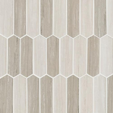 Silva Oak in Picket Glass Tile