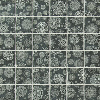 Santiago in Emerald Black Glass Tile