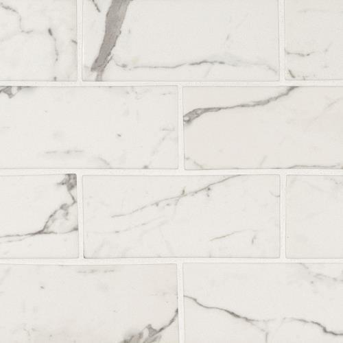 Statuario Celano in Glass Mosaic Tile