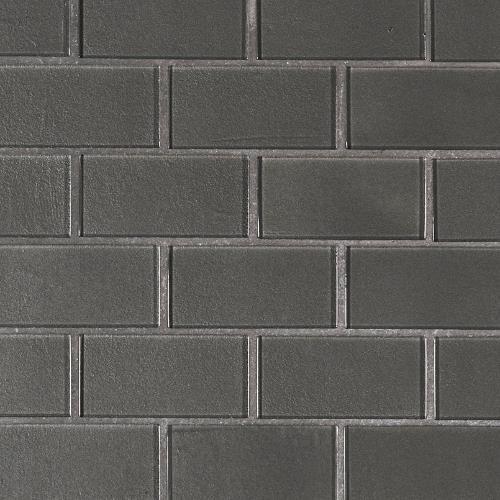 Metallic in Gray Subway Tile 2x4 Glass Tile