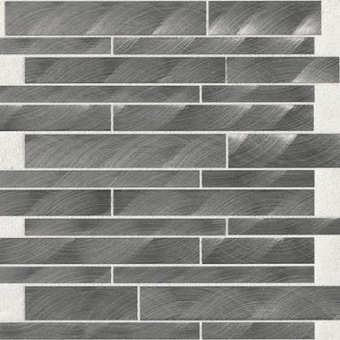 Structure in Gunmetal - Interlocking Metal Tile