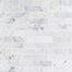 Stone Brush in White Carrara Natural Stone