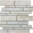 Cashmere Beige in Brushed Random Linear Mosaic Natural Stone