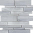 Cirrus Dolomiti in Brushed Random Linear Mosaic Natural Stone