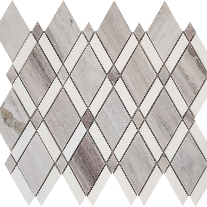 Skyline in Brushed Diamond Mosaic Natural Stone