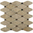 Stella in Light Emperador  Dark Emperador Dot Natural Stone