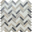 Serentina in Tranquility Random Linear Glass Tile