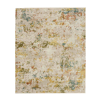 Sentimental Beige in Beige 6'6"x9'10" Area Rugs