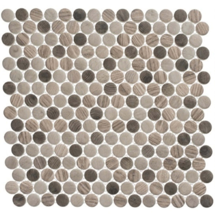 Polka Dots Collection in Southern Trail Glass Tile