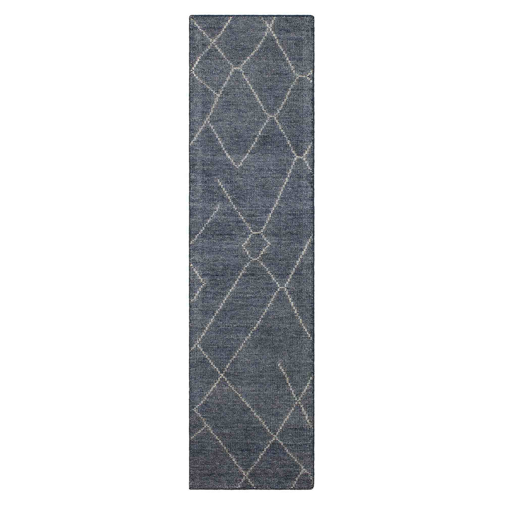 Spartel Blue Steel in Blue Steel 2'X8' Area Rugs