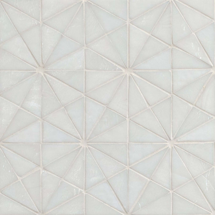 Stella in Blanca Glass Tile