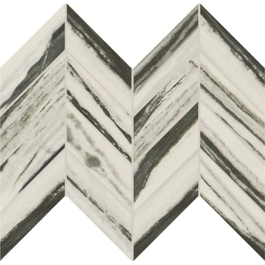 Vertuo in Stria Bravura Chevron 12x12  Tile