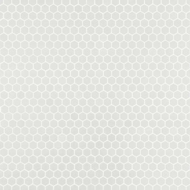 Strut Mosaic in White Glass Tile