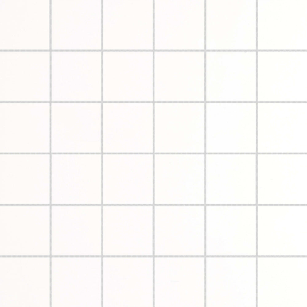 Style II in Pure White Mosaic 12" X 12" Tile