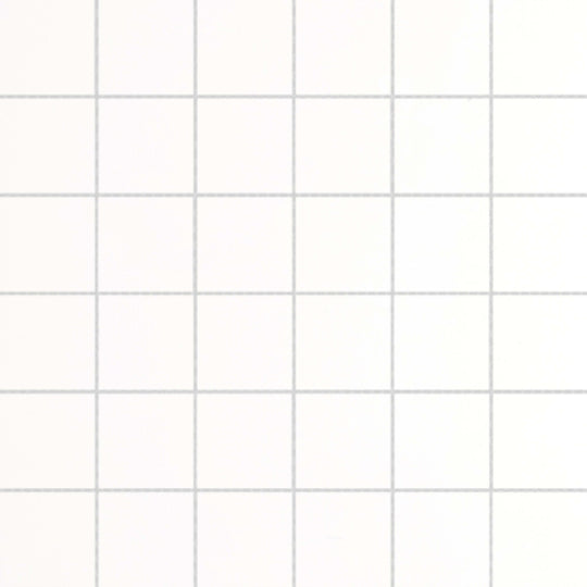 Style II in Pure White Mosaic 12" X 12"