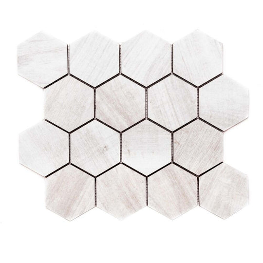 Amazon in White Mosaic