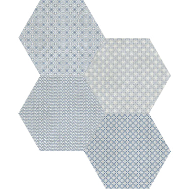 Tapestri in Denim Blend  Hex Tile