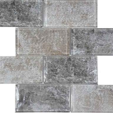 Revere in Hazel/Natural - 3x6 Glass Tile