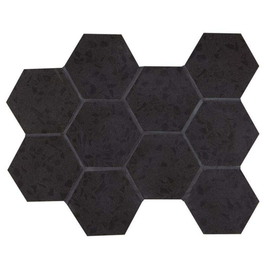 Terrazo in Black Hex