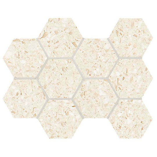 Terrazo in Cream Hex
