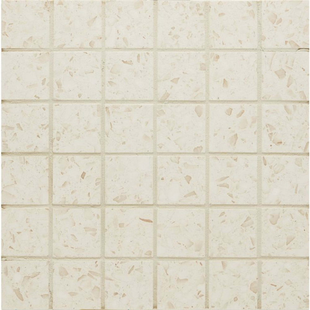 Terrazo in Cream Mosaic Tile
